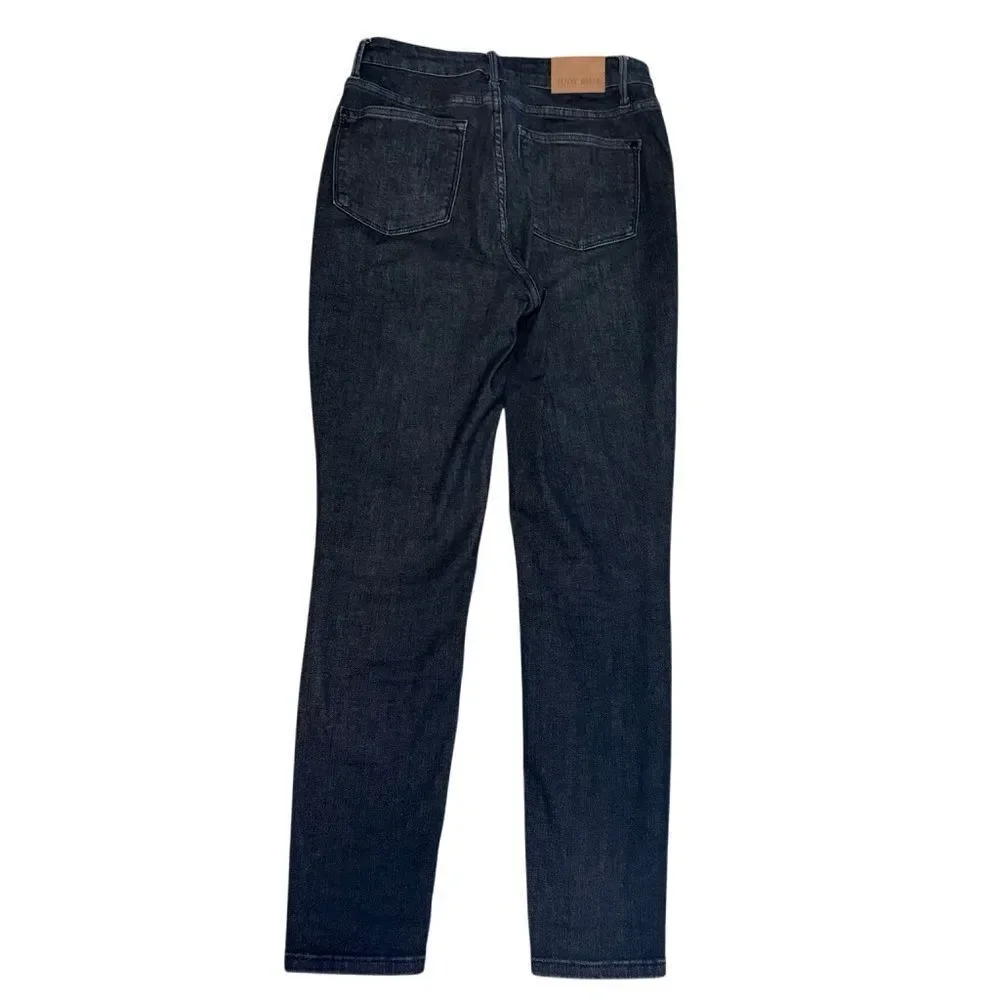 Judy Blue Avon Tummy Control Skinny Jean in Black Wash Sz 7/28. Great Condition